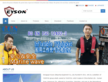 Tablet Screenshot of cneyson.com